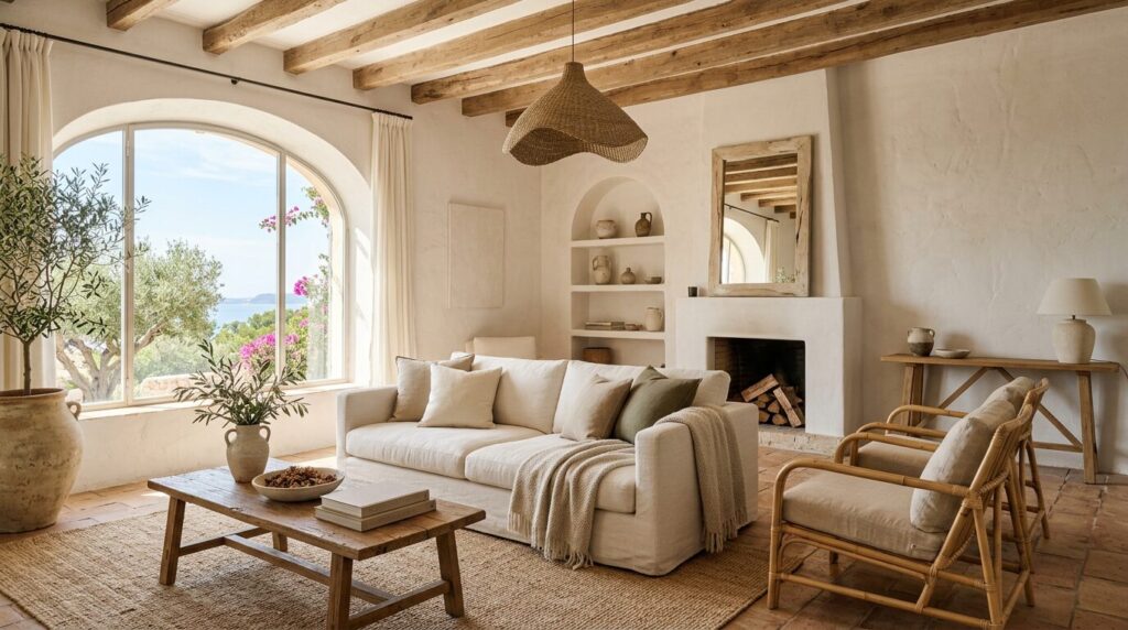 Salón preparado con home staging para vender mejor